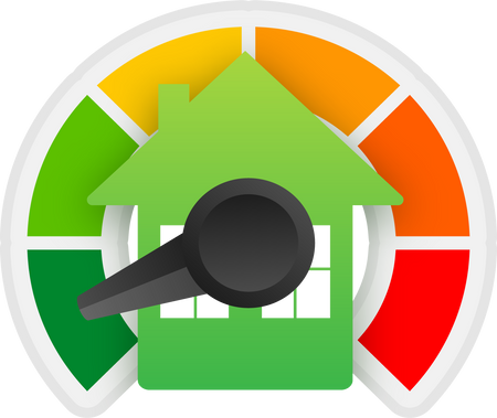 3d energy chart for concept design. 3d vector illustration.